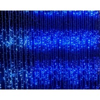 Гирлянда Водопад LED 200, 2M на 2M, синий Гирлянда Водопад LED 200, 2M на 2M, синий