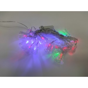 Гирлянда Колокольчики Xmas LED 20 RGB Гирлянда Колокольчики Xmas LED 20 RGB