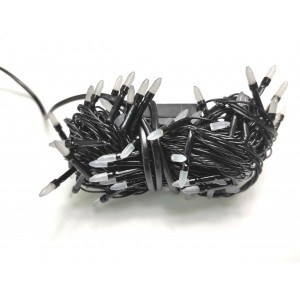Гирлянда светодиодная Белая Xmas LED 100 W-3, черный провод Гирлянда светодиодная Белая Xmas LED 100 W-3, черный провод