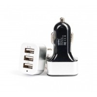 Автомобильный адаптер в прикуриватель Sertec ST-303 Micro USB Black Silver/Black Gold/White Gold/White Silver