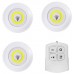 Набір з трьох LED ламп з пультом BL 1012-3+1 COB