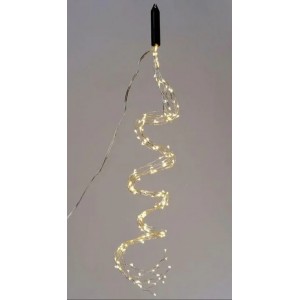 Гирлянда Нить Роса/Конский хвост 6 Led 200, теплый белый, 1.9 м, 10 веток Гирлянда Нить Роса/Конский хвост 6 Led 200, теплый белый, 1.9 м, 10 веток