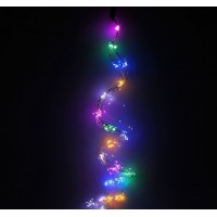 Гирлянда Нить Роса/Конский хвост 0946 Led 800, RGB, 3 м, 25 нитей