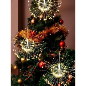 Гирлянда Одуванчик одинарный 0377 100 LED, холодный белый, на батарейках Гирлянда Одуванчик одинарный 0377 100 LED, холодный белый, на батарейках