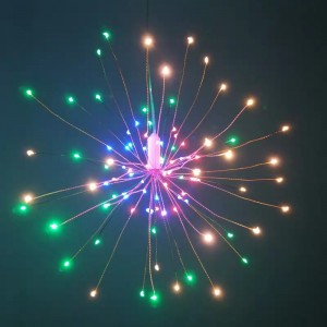 Гирлянда Одуванчик одинарный 0377 100 LED, RGB, на батарейках Гирлянда Одуванчик одинарный 0377 100 LED, RGB, на батарейках