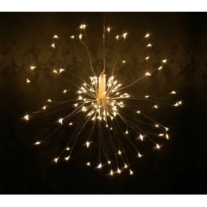 Гирлянда Одуванчик одинарный 7299 100 LED, теплый белый, проволка от сети Гирлянда Одуванчик одинарный 7299 100 LED, теплый белый, проволка от сети
