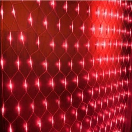 Гирлянда Сетка LED 120, краснй, 1.5м.*1.2м