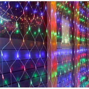 Гирлянда Сетка 6865 LED 120, RGB, 1.5м.*1.2м, 8 режимов свечения Гирлянда Сетка 6865 LED 120, RGB, 1.5м.*1.2м, 8 режимов свечения