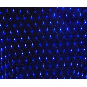 Гирлянда Сетка 0177 LED 240, синий, 2*2 Гирлянда Сетка 0177 LED 240, синий, 2*2