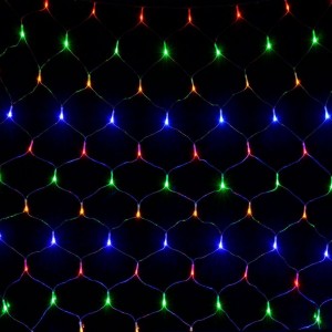 Гирлянда сетка LED 96, RGB, net light with tail plug (с заглушкой) CRT-005M Гирлянда сетка LED 96, RGB, net light with tail plug (с заглушкой) CRT-005M