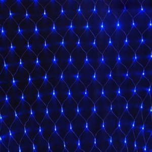 Гирлянда сетка LED 96, синий, net light with tail plug (с заглушкой) CRT005B Гирлянда сетка LED 96, синий, net light with tail plug (с заглушкой) CRT005B