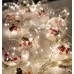 Гирлянда Surprise шар с фигуркой внутри (снеговиком, подарком, дед морозом, елкой) , Led 200, теплый белый, 3M*1.5M (продается только миксом, без выбора  фигурок)