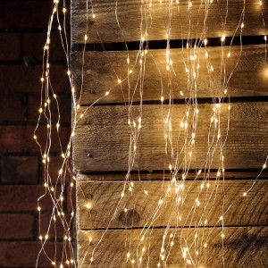 Гирлянда Штора проволка Капля росы 455 LED 200, теплый белый, 3м*1м Гирлянда Штора проволка Капля росы 455 LED 200, теплый белый, 3м*1м