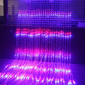 Гирлянда Водопад 0278 LED 300, фиолетовый, 2*2 м Гирлянда Водопад 0278 LED 300, фиолетовый, 2*2 м