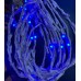 Гирлянда Водопад LED 560, синий, 3*2 м, белый провод, матовые лампочки