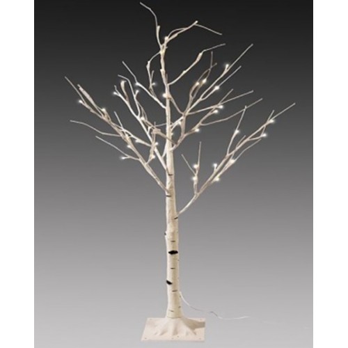 Новогоднее декоративное светящееся дерево "Береза" 160 см, RGB, Led 96, IP 45