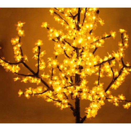 Новогоднее декоративное светящееся дерево "Сакура" 160 см, теплый белый, Led 96, IP 51
