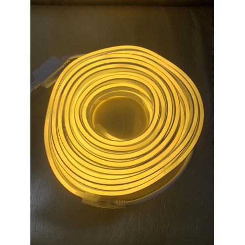 Шланг Дюралайт квадратный теплый белый, 10 м