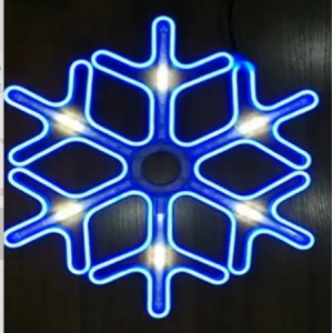Светящаяся фигура "Снежинка" большая (Meteor shower snowflake large) Светящаяся фигура "Снежинка" большая (Meteor shower snowflake large)
