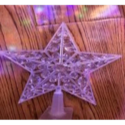 Верхушка на елку "Новогодняя везда LED"