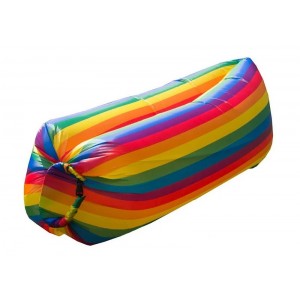 Надувний матрац Ламзак AIR sofa Rainbow Веселка Надувний матрац Ламзак AIR sofa Rainbow Веселка
