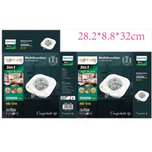 Настільна плита на 1 конфорку Rainberg RB-010