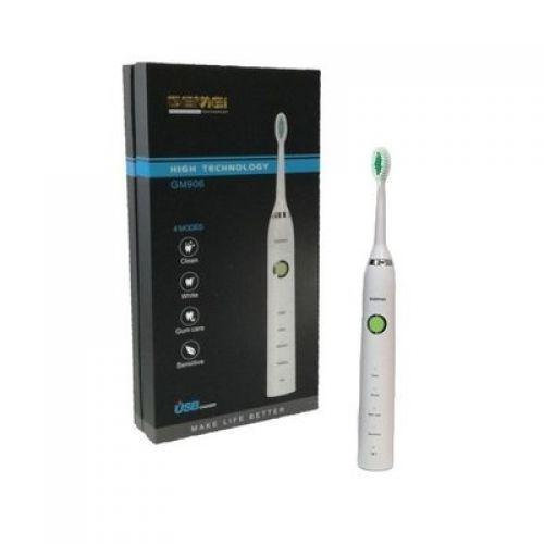 Электрическая зубная щетка Gemei GM 906 на батарейках