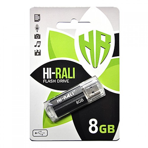 Флешка usb flash Hi-Rali 8GB Corsair series Black