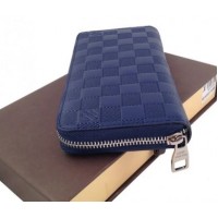 Кошелек LouiS Vuitton СИНИЙ 60017 (500)
