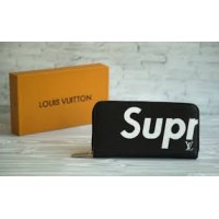 Кошелек LouiS Vuitton ЧЕРНЫЙ 60017 (500)