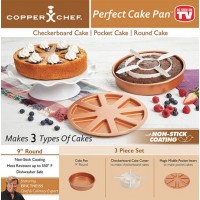 Многофункциональная форма COPPER CHEF PERFECT CAKE PAN №A139 (32)