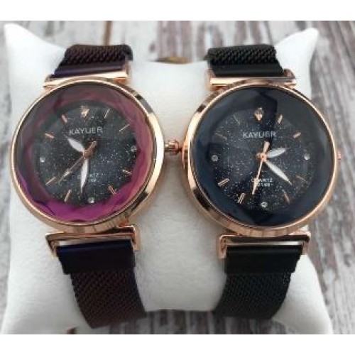 Ручные женские часы KAYUER Фиолетовые №3191 (500)