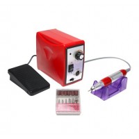 Аппарат для маникюра и педикюра 35000 оборотов 65W, red