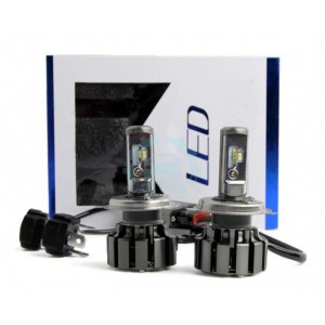 Светодиодные лампы для фар автомобиля T6 H4 Turbo Led