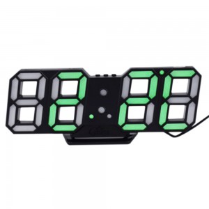 Часы электронные настольные 2218 Green Часы электронные настольные 2218 Green