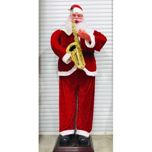 Дед-Мороз с саксофоном