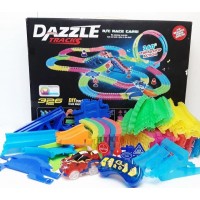 Детский трек для машинок DAZZLE TRACKS 326 деталей