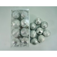 Елочные игрушки (серебро)