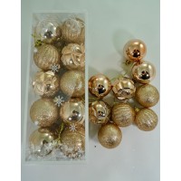 Елочные игрушки (золотые)