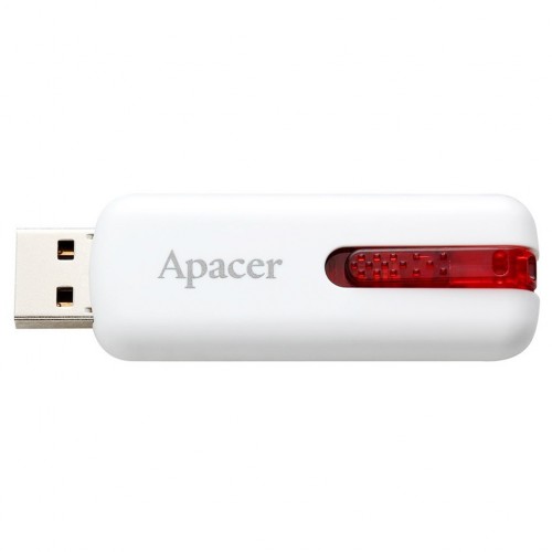 Флешка USB 2.0 Apacer AH326 64Gb white