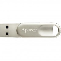 Флешка usb flash 3.1 Apacer AH790 Dual Lightning 32GB Silver