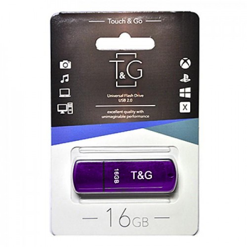 Флешка usb flash 16GB T&G 011 Classic series Purple
