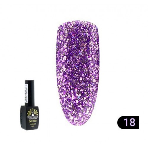 Гель лак золото A113-A103-A104-A102 18