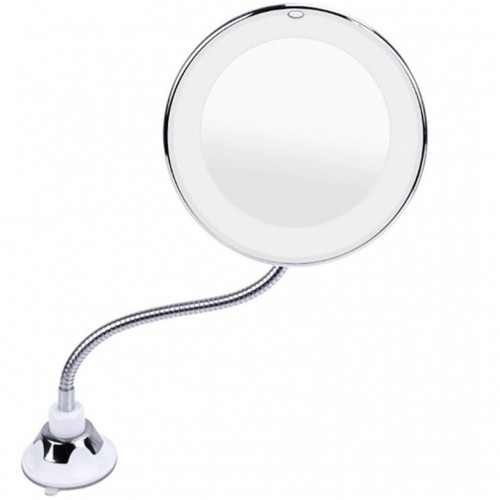 Гибкое зеркало для макияжа 10X Ultra Flexible Mirror № E20