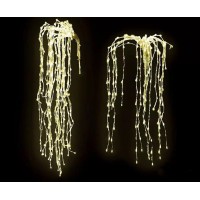 Гирлянда Нить Роса/Конский хвост Led 1000 тепло белый 30 нитей по 3 метра