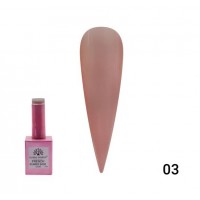 Каучуковая база для гель лака френч, Rubber Base Coat French, 15 мл 03