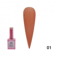 Каучуковая база для гель лака френч, Rubber Base Coat French, 15 мл 01