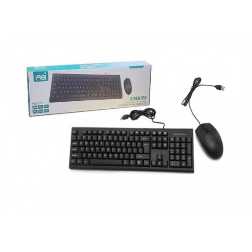 Клавиатура + мышь CMK-858 (проводные)