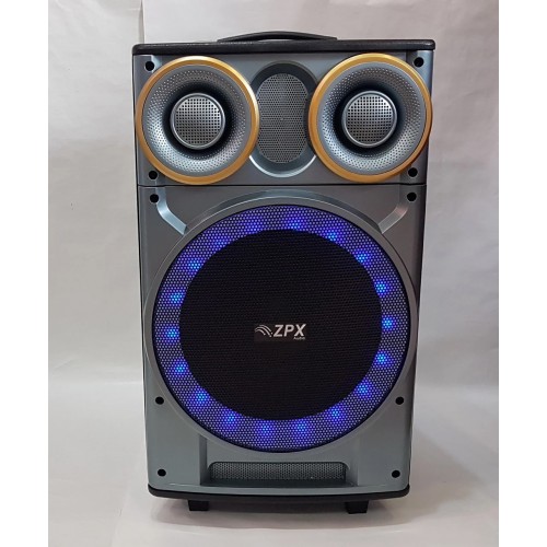 Колонка аккумуляторная с микрофоном ZPX AUDIO 7777 120W (Bluetooth/USB/FM)