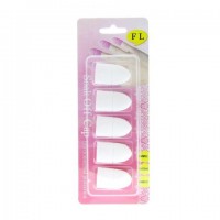 Колпачки для снятия гель лака белые J194